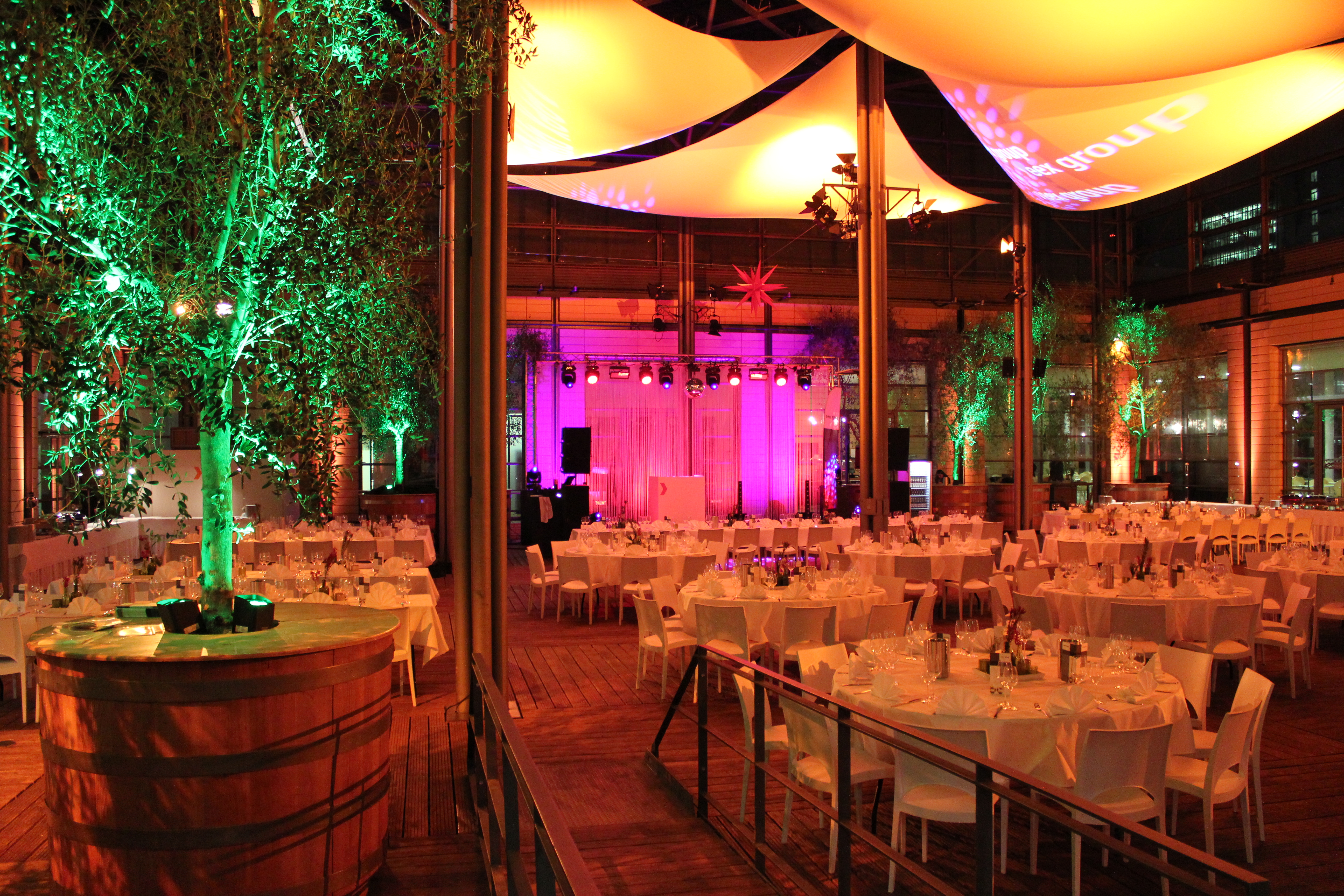 Eventlocation Leipzig für Firmenevents - Media City - Feiern wo die Stars arbeiten